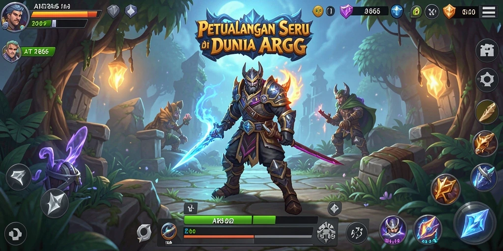 Gameplay seru dan aksi mendebarkan di dunia ARPG AT866.
