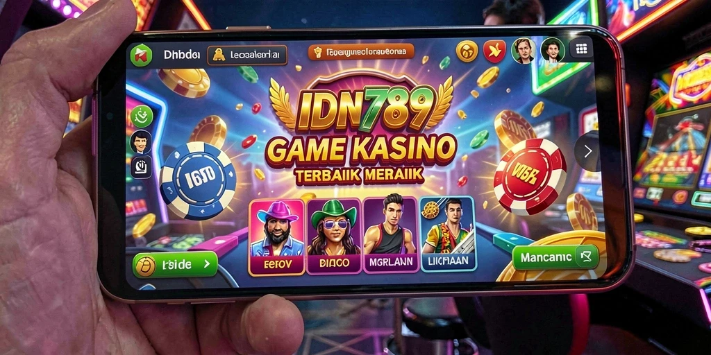 Tampilan menarik gameplay kasino IDN789 yang mengasyikkan.