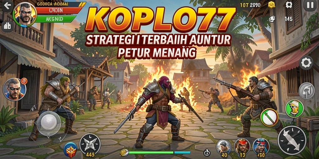 Tampilan gameplay KOPLO77 yang menegangkan dan menarik.