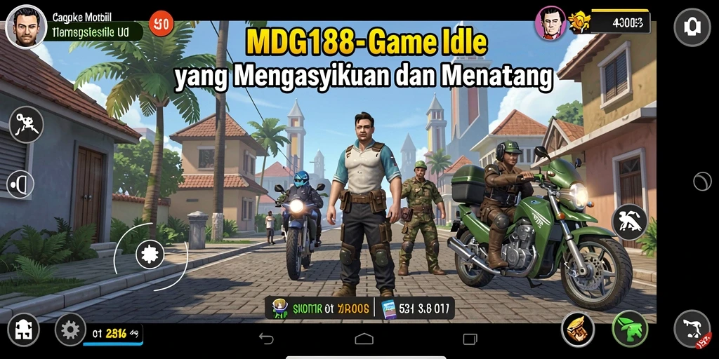 Tampilan gameplay MDG188 yang menarik dan interaktif.