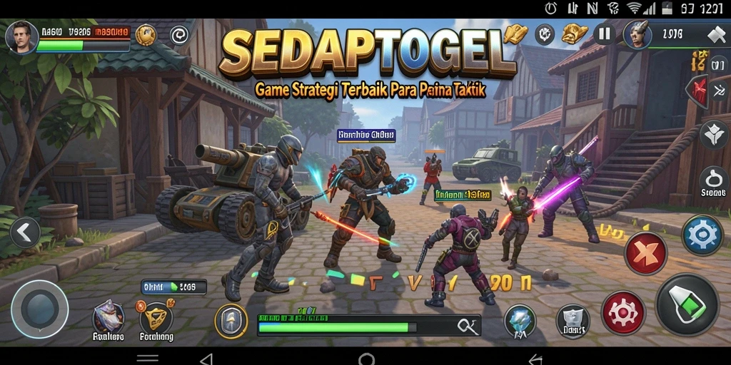 Tampilan gameplay SEDAPTOGEL yang menantang dan seru.
