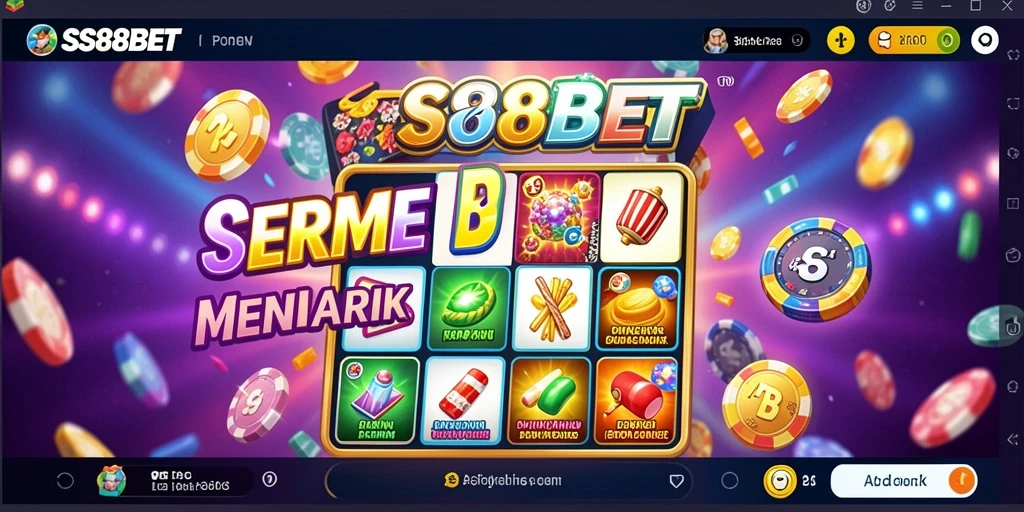 Tampilan utama SS88BET dengan gameplay Bingo yang seru.