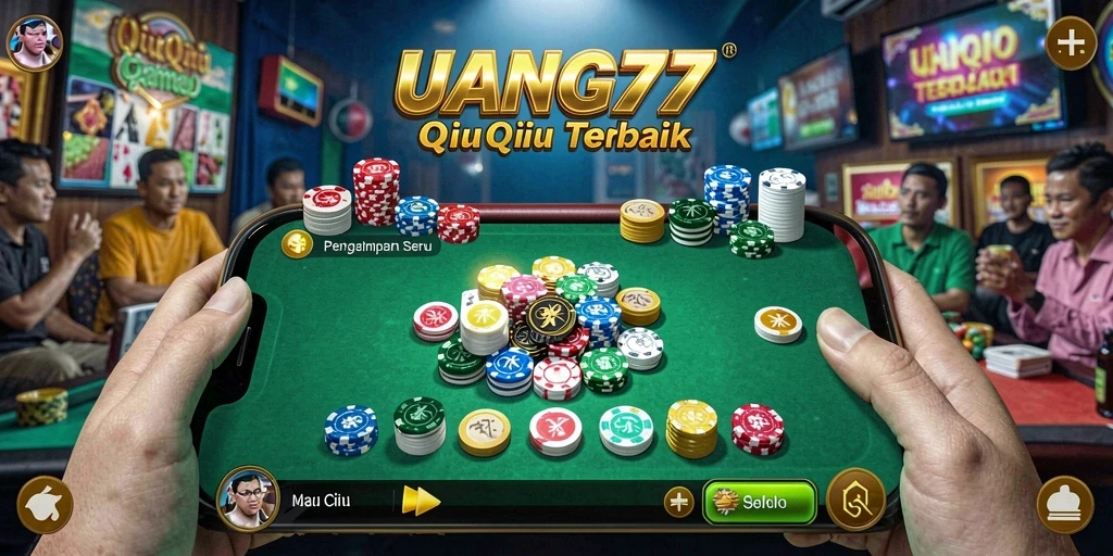 Tampilan utama gameplay QiuQiu yang menarik dan kompetitif.